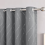 Modern Minimalist Blackout Curtains – Stylish Room Darkening Drapes for Living Room & Bedroom