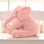 Soft Elephant Plush Pillow – Baby Sleeping Companion Toy & Kids Room Decor Cushion