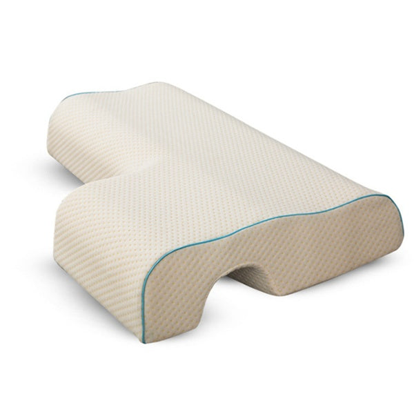 Couples Arched Cuddle Pillow – Memory Foam Arm Rest & Neck Support for Comfortable Sleeping
