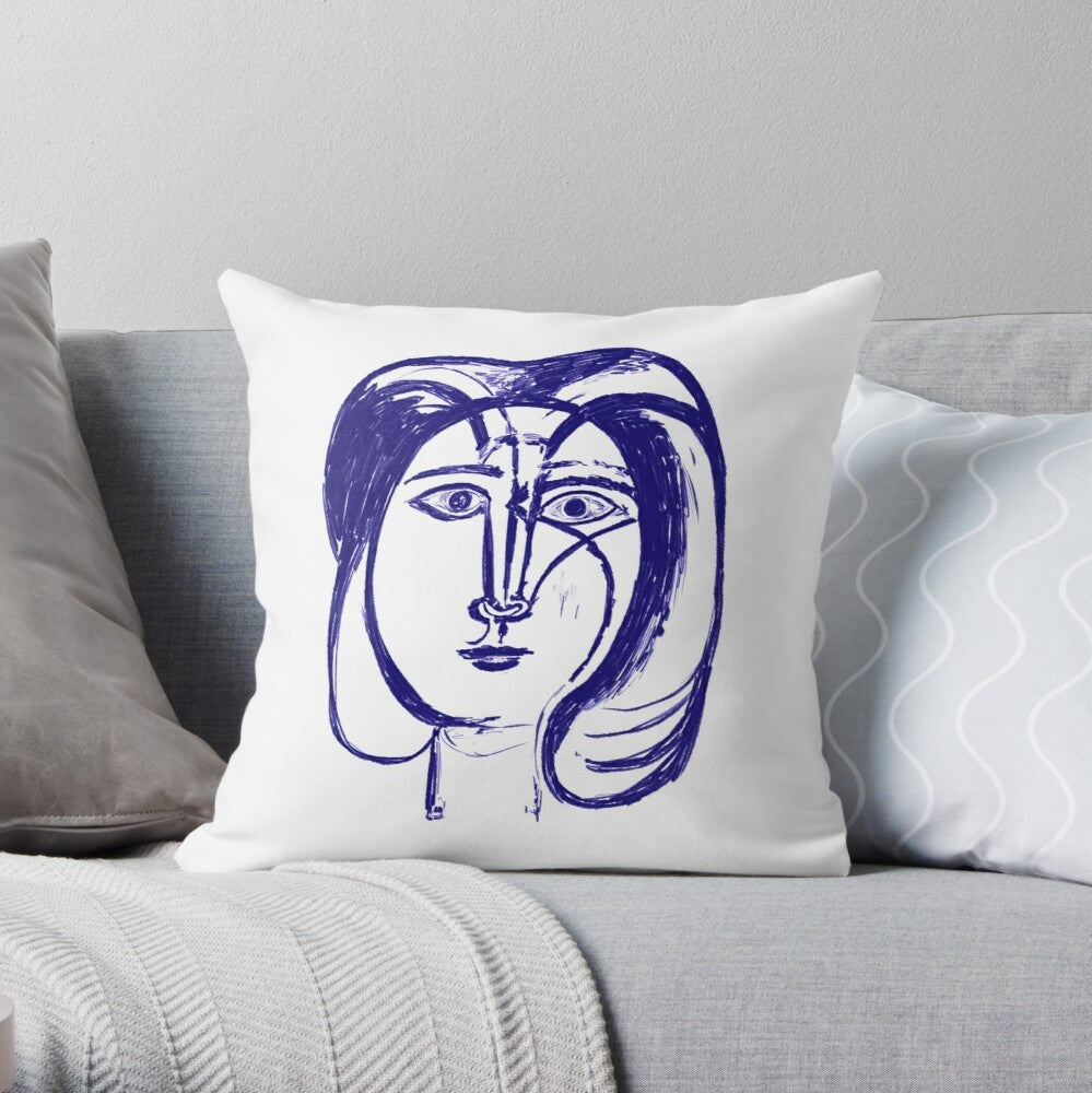 Modern Minimalist Sofa Cushions & Pillowcases – 45x45cm Cotton Linen Cushion Covers for Living Room & Home Decor