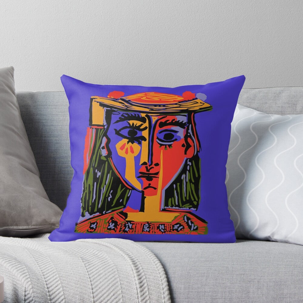 Modern Minimalist Sofa Cushions & Pillowcases – 45x45cm Cotton Linen Cushion Covers for Living Room & Home Decor