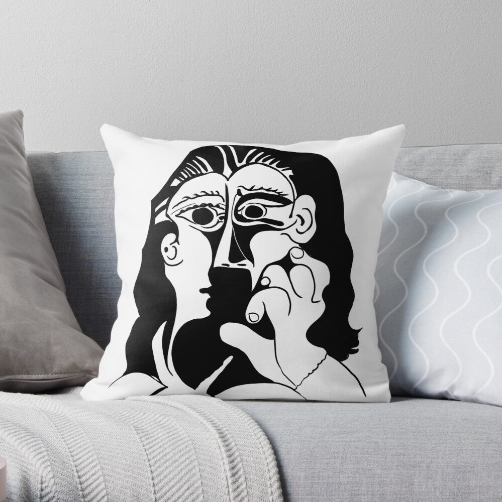 Modern Minimalist Sofa Cushions & Pillowcases – 45x45cm Cotton Linen Cushion Covers for Living Room & Home Decor