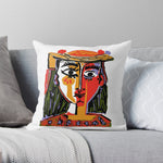 Modern Minimalist Sofa Cushions & Pillowcases – 45x45cm Cotton Linen Cushion Covers for Living Room & Home Decor