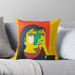 Modern Minimalist Sofa Cushions & Pillowcases – 45x45cm Cotton Linen Cushion Covers for Living Room & Home Decor