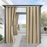 Simple Full Blackout Linen Curtains – Waterproof, Heat Insulation, Modern Solid Color Drapes for Home Windows
