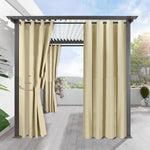 Simple Full Blackout Linen Curtains – Waterproof, Heat Insulation, Modern Solid Color Drapes for Home Windows