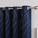 Modern Minimalist Blackout Curtains – Stylish Room Darkening Drapes for Living Room & Bedroom