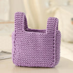 Fabric Thread DIY Woven Handbag Kit – Handmade Knitting Material Bag with Crochet Hooks & Sewing Accessories