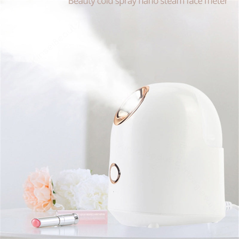 Beauty Steamer – Portable Facial Steamer with 20-Min Spray, 150ml Tank, Deep Hydration & Pore Cleansing