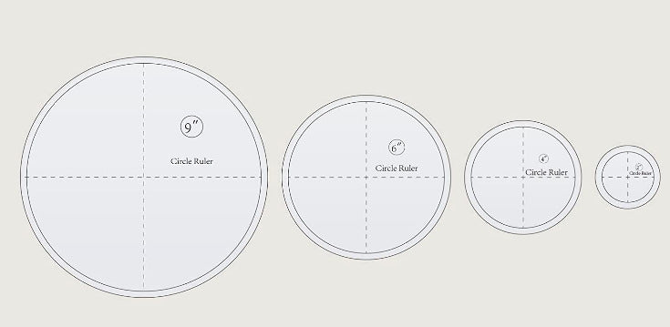 Sunflower Sewing Ruler DIY Craft Set – Acrylic Quilting Templates for Fabric Cutting, Patchwork & Sewing Projects