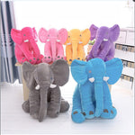 Soft Elephant Plush Pillow – Baby Sleeping Companion Toy & Kids Room Decor Cushion