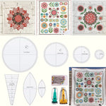 Sunflower Sewing Ruler DIY Craft Set – Acrylic Quilting Templates for Fabric Cutting, Patchwork & Sewing Projects