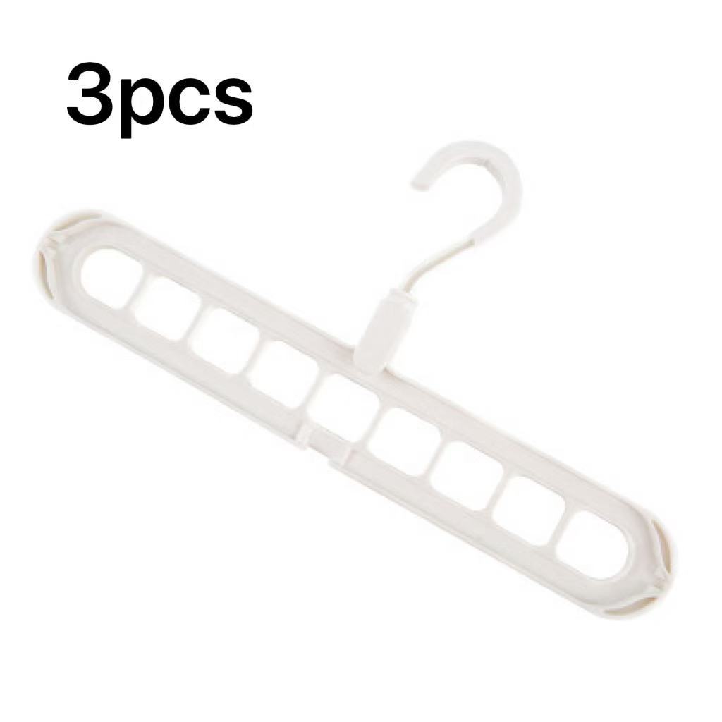 9-Hole Clothes Hanger Organizer – Space Saving Folding Magic Hanger for Closet & Storage