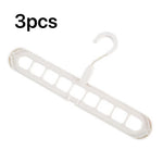 9-Hole Clothes Hanger Organizer – Space Saving Folding Magic Hanger for Closet & Storage