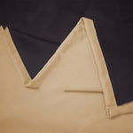 Full Blackout Curtains with Black Lining – Modern Polyester Shading Drapes for Bedroom & Living Room