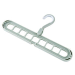9-Hole Clothes Hanger Organizer – Space Saving Folding Magic Hanger for Closet & Storage