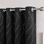Modern Minimalist Blackout Curtains – Stylish Room Darkening Drapes for Living Room & Bedroom