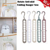 9-Hole Clothes Hanger Organizer – Space Saving Folding Magic Hanger for Closet & Storage