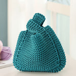 Fabric Thread DIY Woven Handbag Kit – Handmade Knitting Material Bag with Crochet Hooks & Sewing Accessories