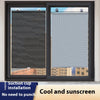 Household Window Sun Protection Shutter – Punch-Free Shading for Balcony, Home & Car | PVC Roll-Up with Suction Cups