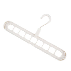 9-Hole Clothes Hanger Organizer – Space Saving Folding Magic Hanger for Closet & Storage
