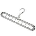 9-Hole Clothes Hanger Organizer – Space Saving Folding Magic Hanger for Closet & Storage