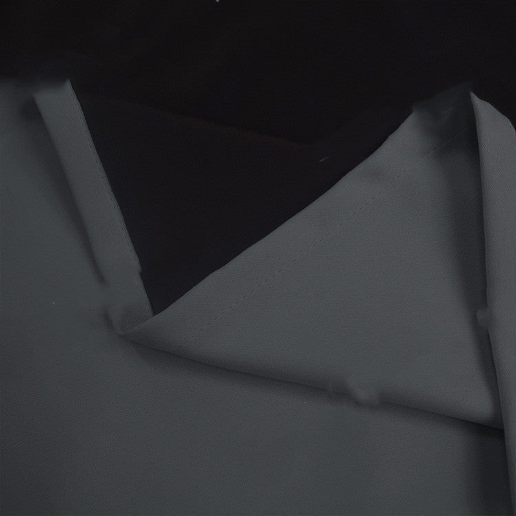 Full Blackout Curtains with Black Lining – Modern Polyester Shading Drapes for Bedroom & Living Room