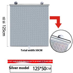 Household Window Sun Protection Shutter – Punch-Free Shading for Balcony, Home & Car | PVC Roll-Up with Suction Cups