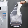 Foldable Laundry Basket with Hanger – Wall-Mounted Dirty Clothes Hamper for Bathroom & Bedroom, Space-Saving Storage Bag