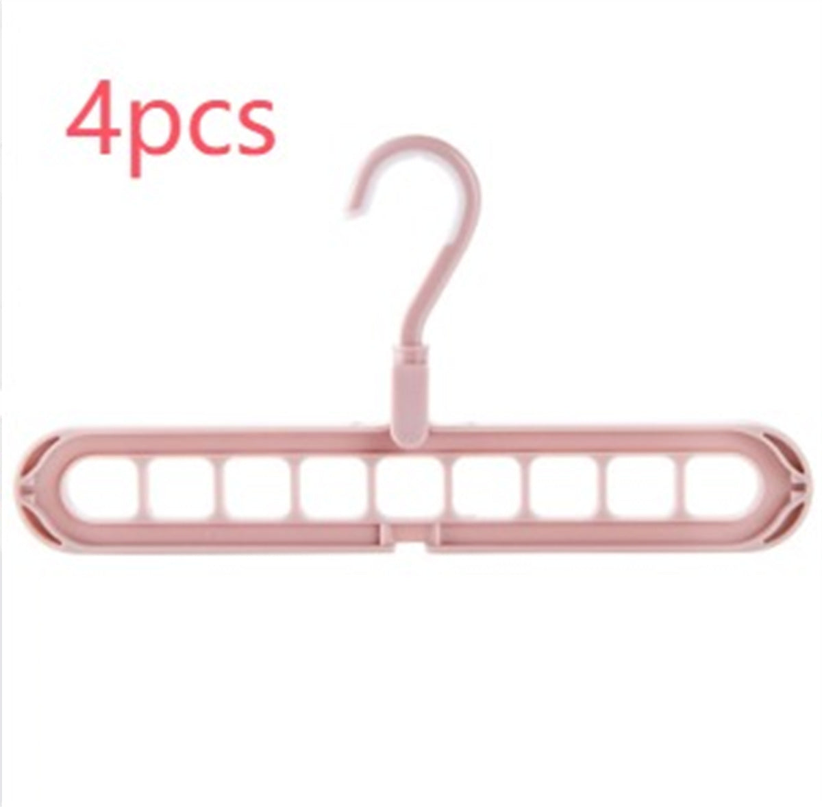 9-Hole Clothes Hanger Organizer – Space Saving Folding Magic Hanger for Closet & Storage