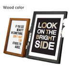 Solid Wood Picture Frame – Nordic Rectangle Photo Frame, Fashion Home Decoration Ornament