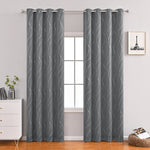 Modern Minimalist Blackout Curtains – Stylish Room Darkening Drapes for Living Room & Bedroom